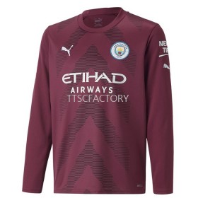 Camisolas de futebol Manchester City Guarda Redes Equipamento Principal 2022/23 Manga Comprida
